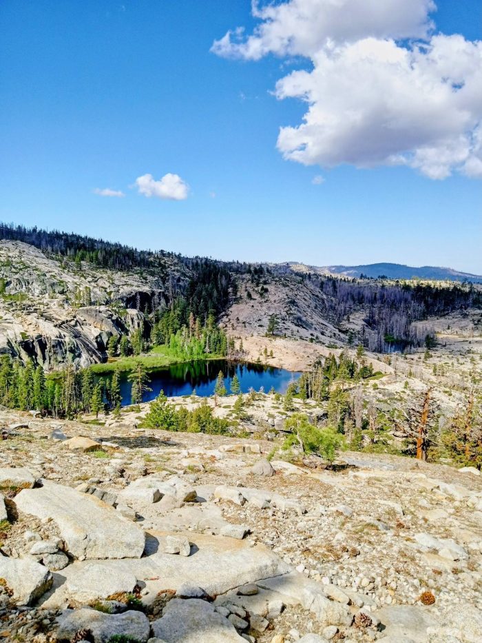 Shealor Lake Trail Head Sierra Nevada Mountains California